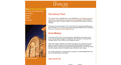 Desktop Screenshot of linburytrust.org.uk