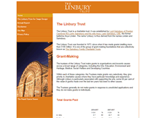 Tablet Screenshot of linburytrust.org.uk